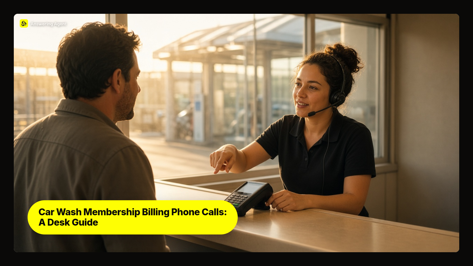 Car Wash Membership Billing Phone Calls: A Desk Guide